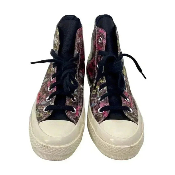 Converse Chuck 70 Size 5 Digital Daze High Top Lace Up Sneakers Snakeskin Satin - Picture 4 of 9